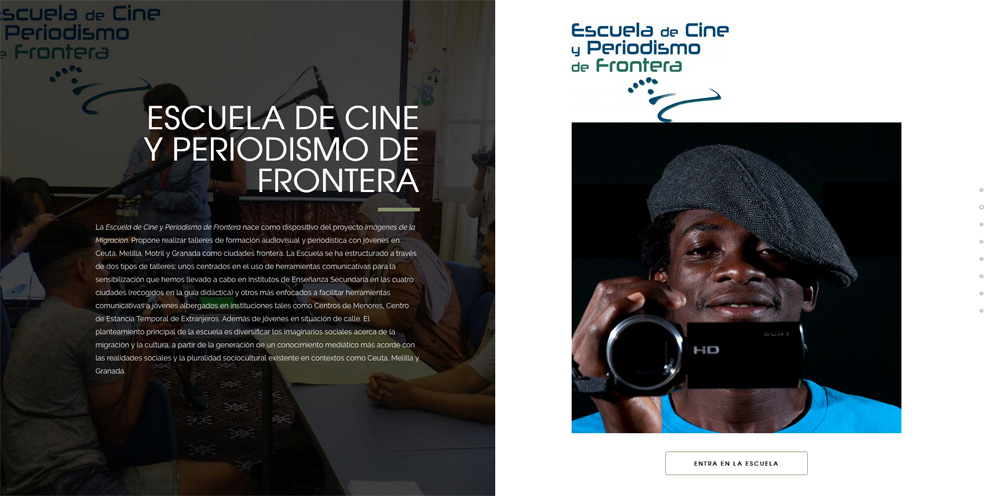 Imagenes MIgracion Escuela de cine y periodismo de frontera web documental Utopi redux